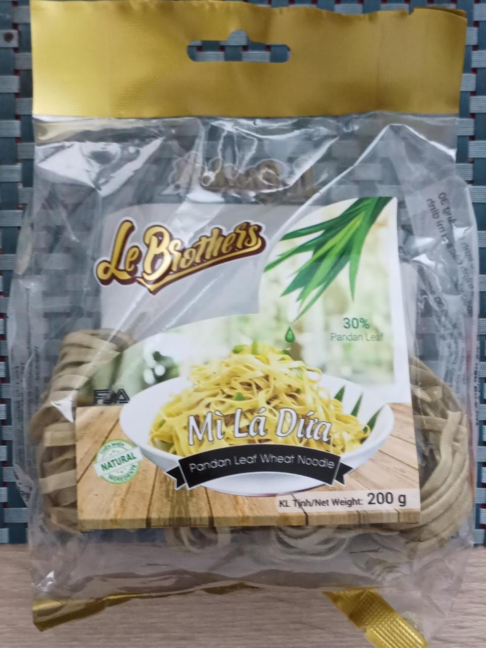 Fotografie - Pandan Leaf Wheat Noodles Le Brothers