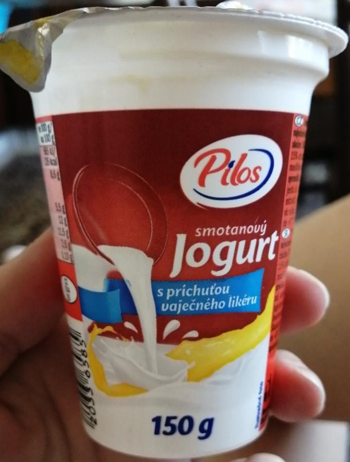 Fotografie - jogurt smetanový vaječný likér Pilos