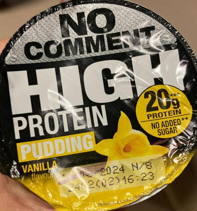 Fotografie - High Protein pudding Vanilla No comment