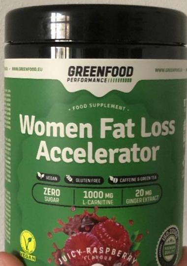 Fotografie - Women Fat loss accelator Raspberry GreenFood Nutrition
