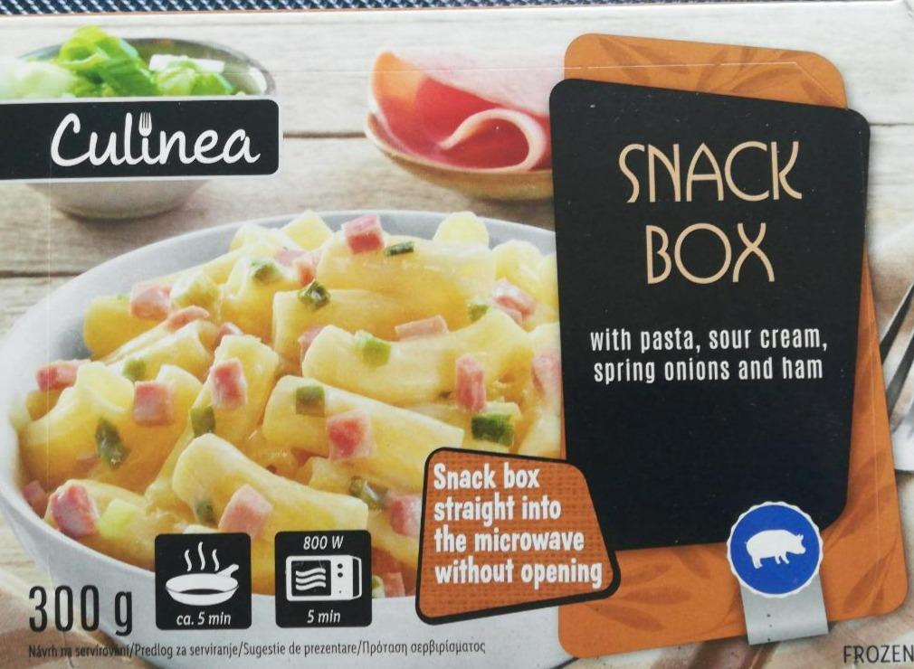 Fotografie - Snack box těstoviny se smetanovou omáčkou Culinea
