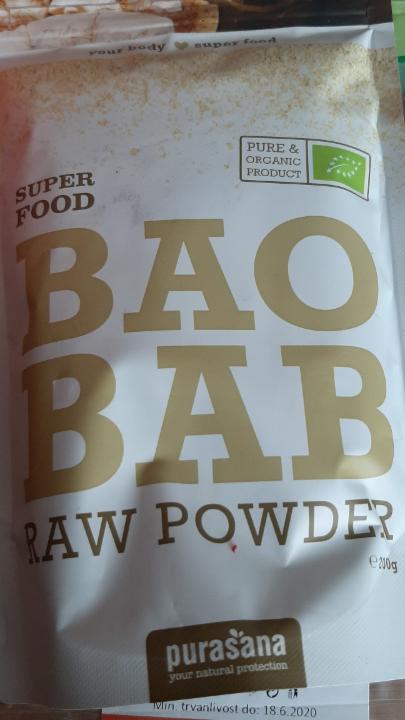 Fotografie - Baobab raw powder