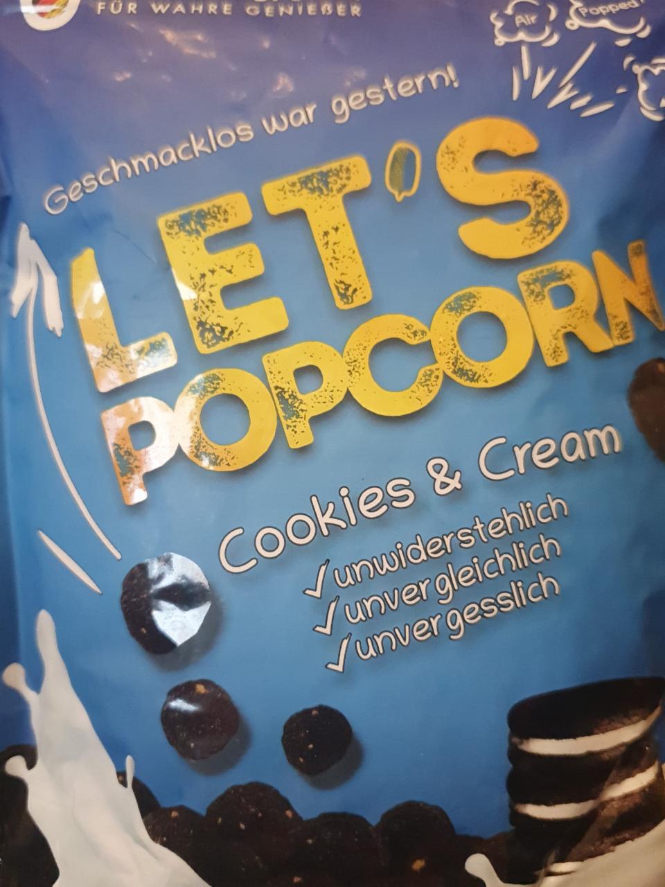 Fotografie - Cookies & Cream Let's Popcorn