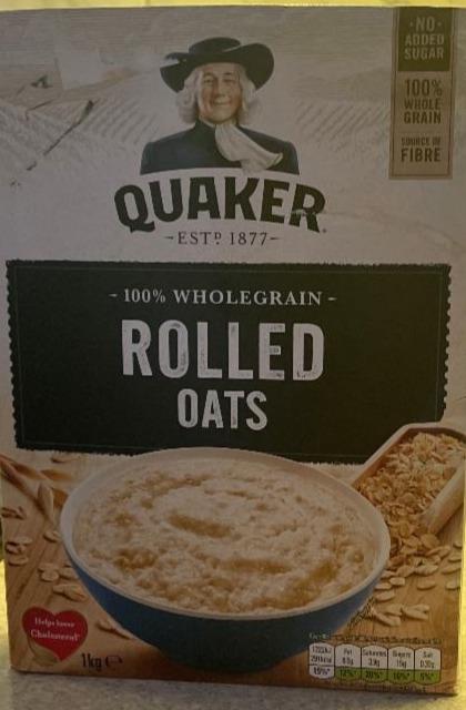 Fotografie - wholegrain rolled oats Quaker