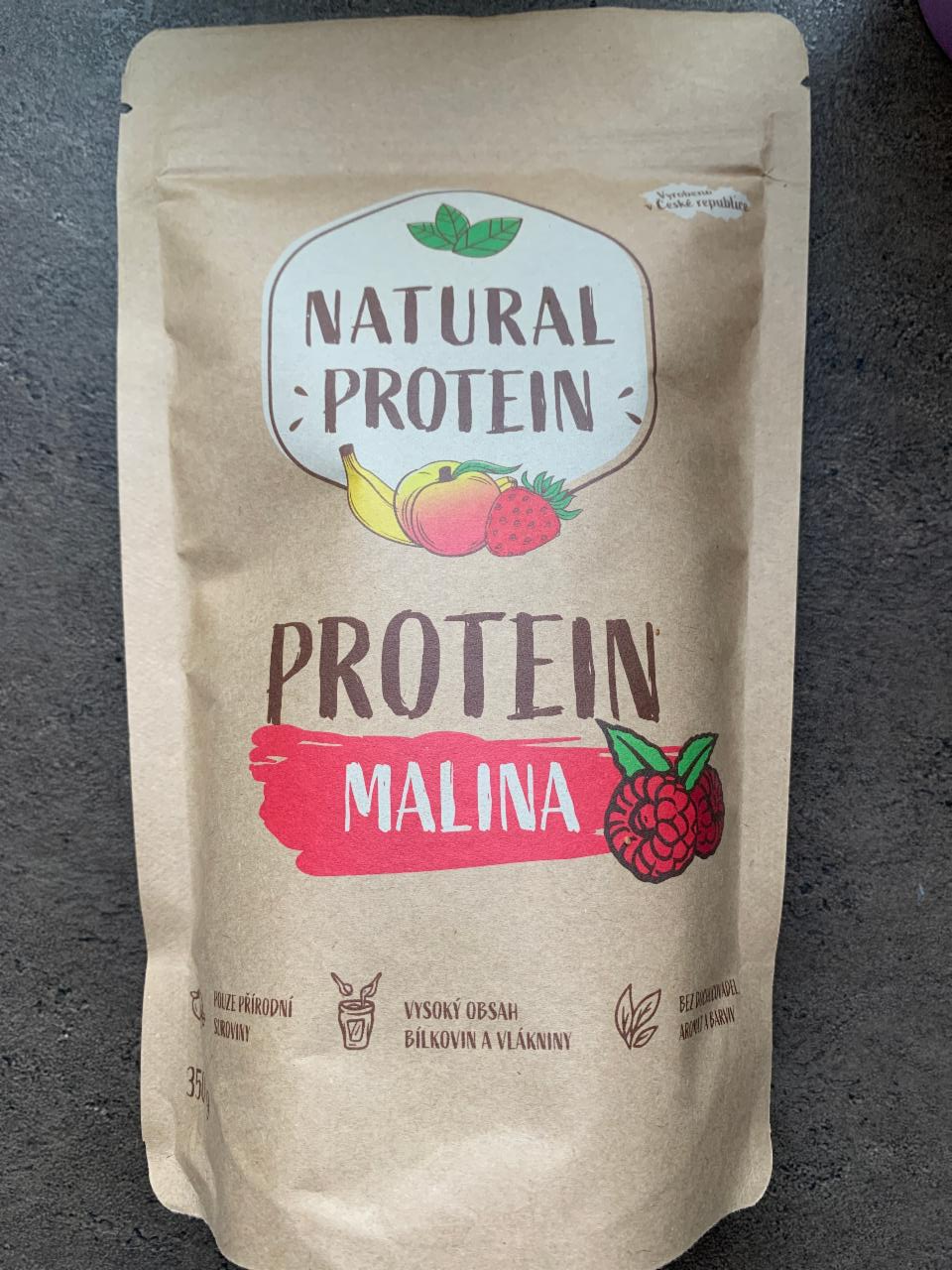 Fotografie - Protein Malina Natural protein