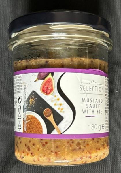 Fotografie - Mustard sauce with fig Selection