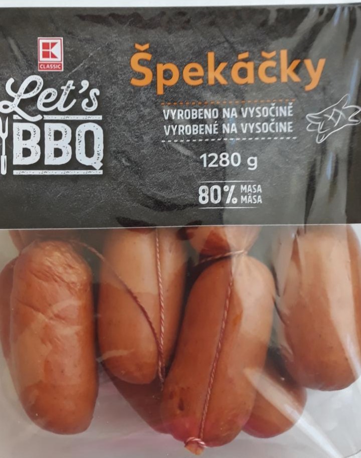 Fotografie - Let's BBQ Špekáčky K-Classic