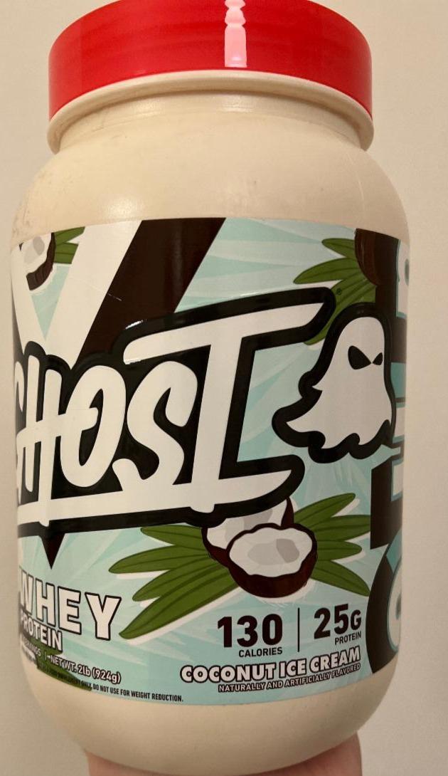 Fotografie - Whey Protein Coconut Ice Cream Ghost