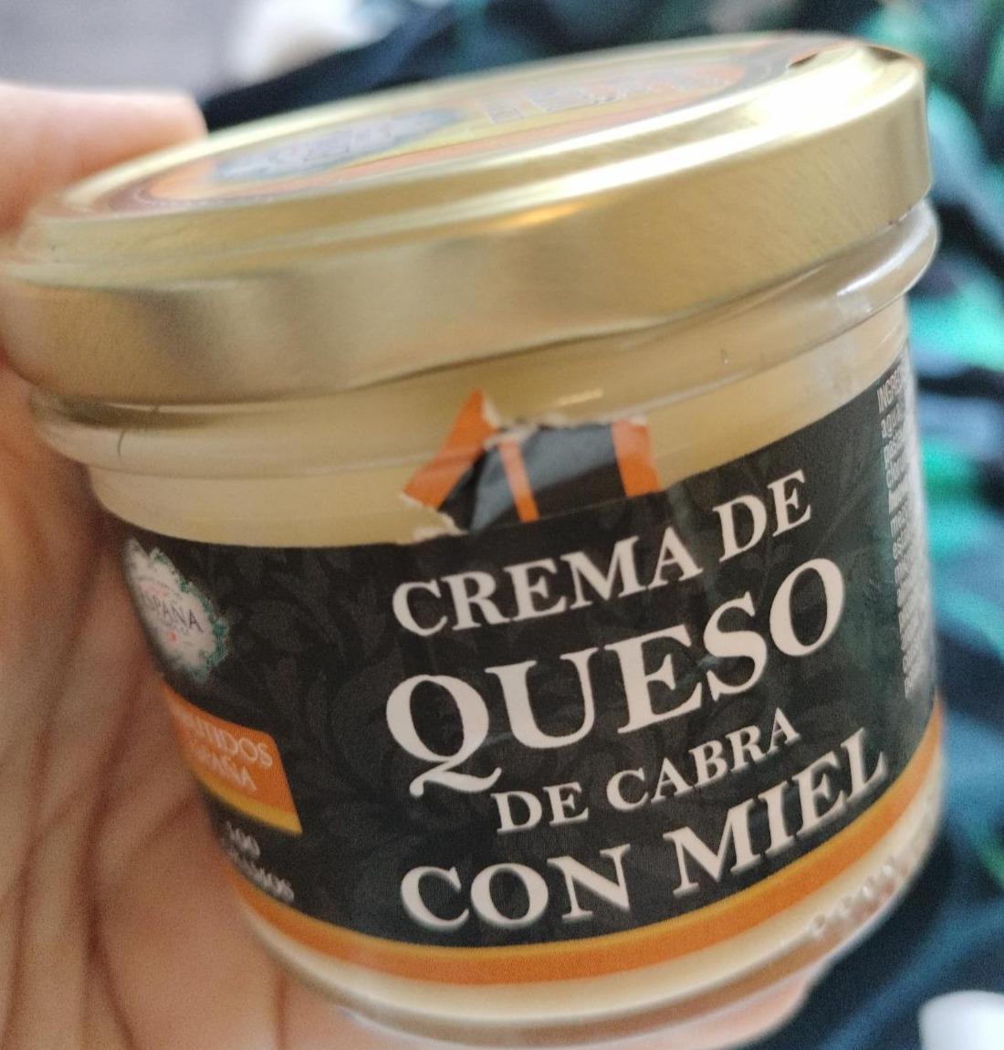 Fotografie - Crema de Queso de Cabra con Miel España e Hijos