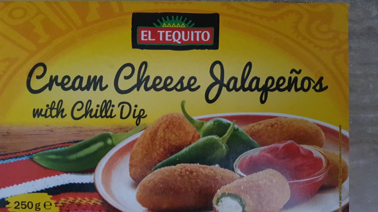 Fotografie - Cream Cheese Jalapeños with chilli Dip El Tequito