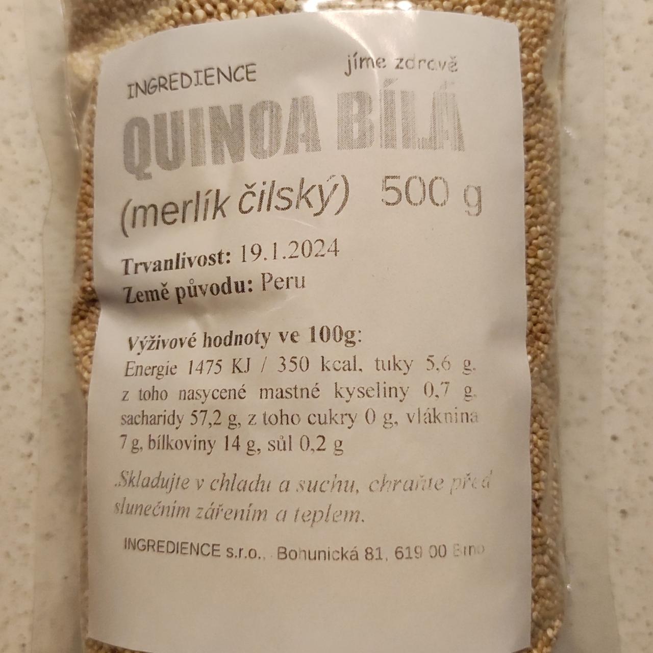 Fotografie - Quinoa bílá Jíme zdravě