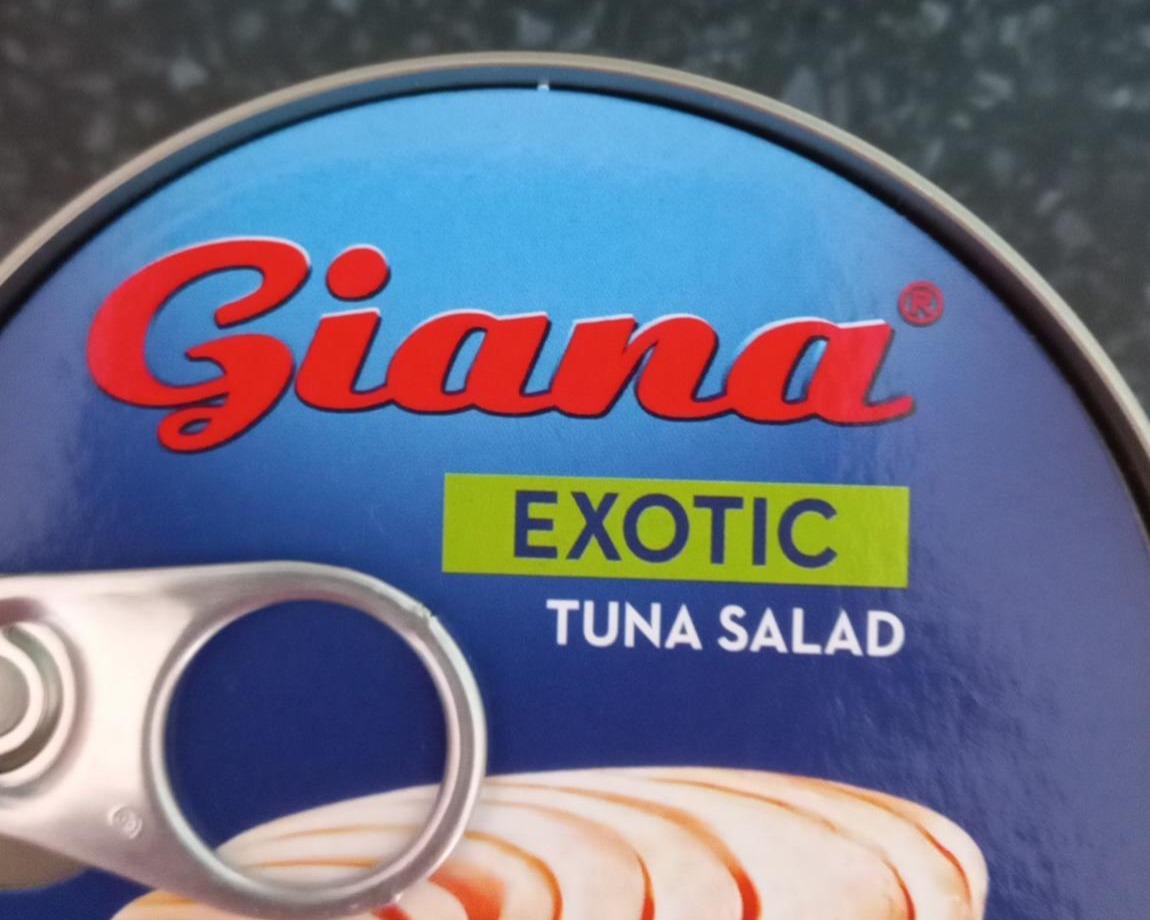 Fotografie - tuňákový salát Exotic Giana