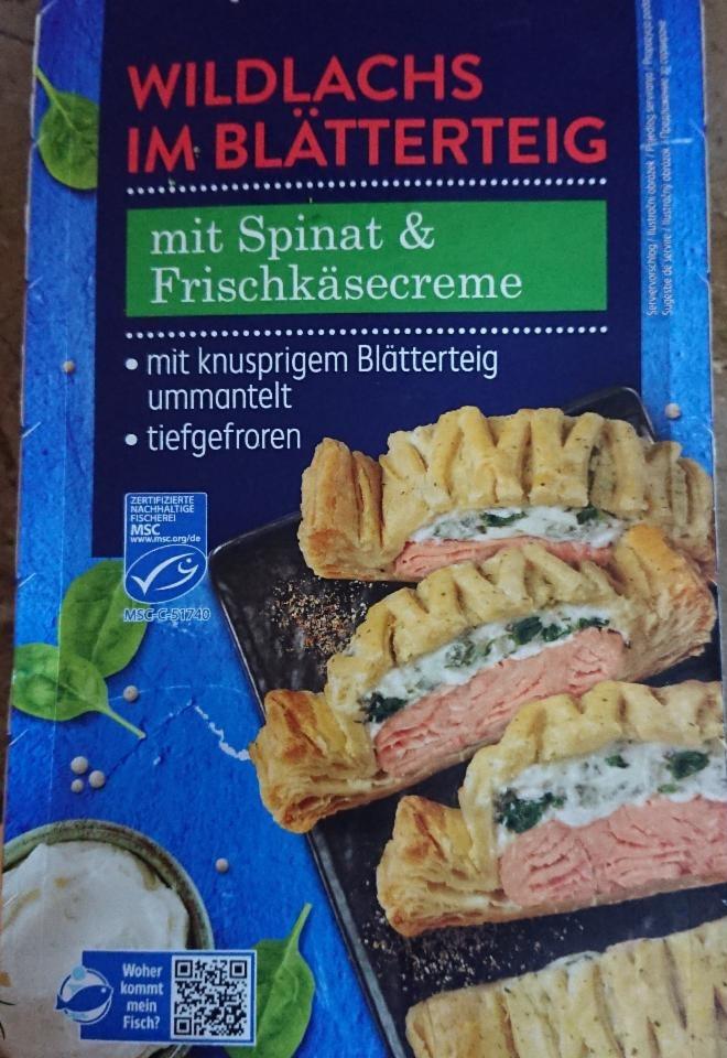Fotografie - Wildlachs im Blätterteig mit Spinat & Frischkäsecreme K-Favourites