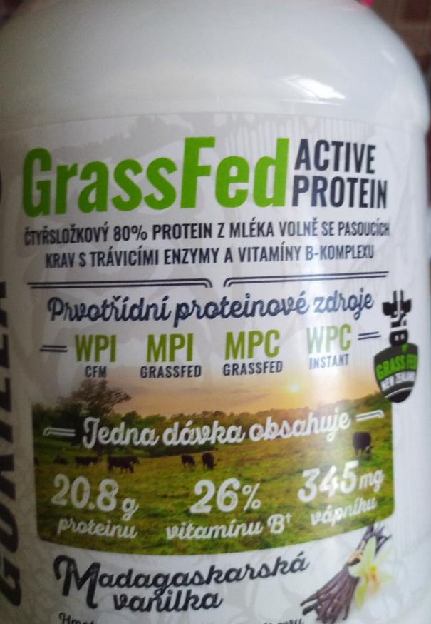 Fotografie - GrassFed active protein Madagaskar. vanilka Gorilla