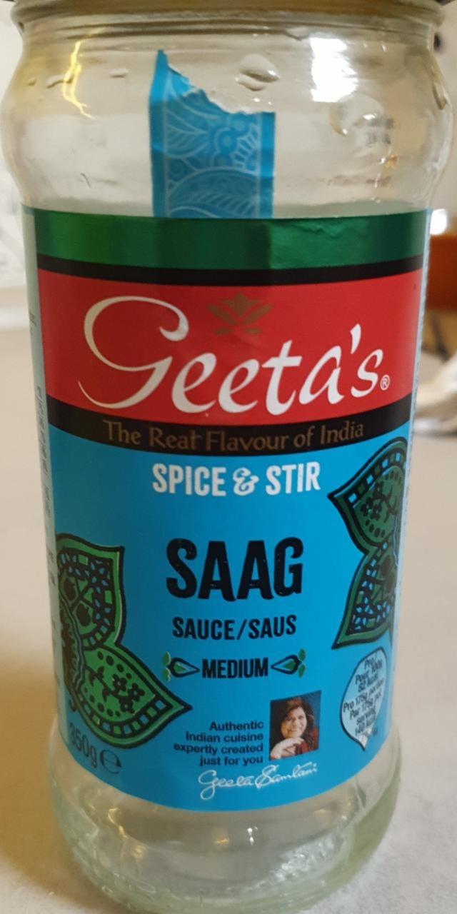 Fotografie - Saag Spice & Stir Geeta's