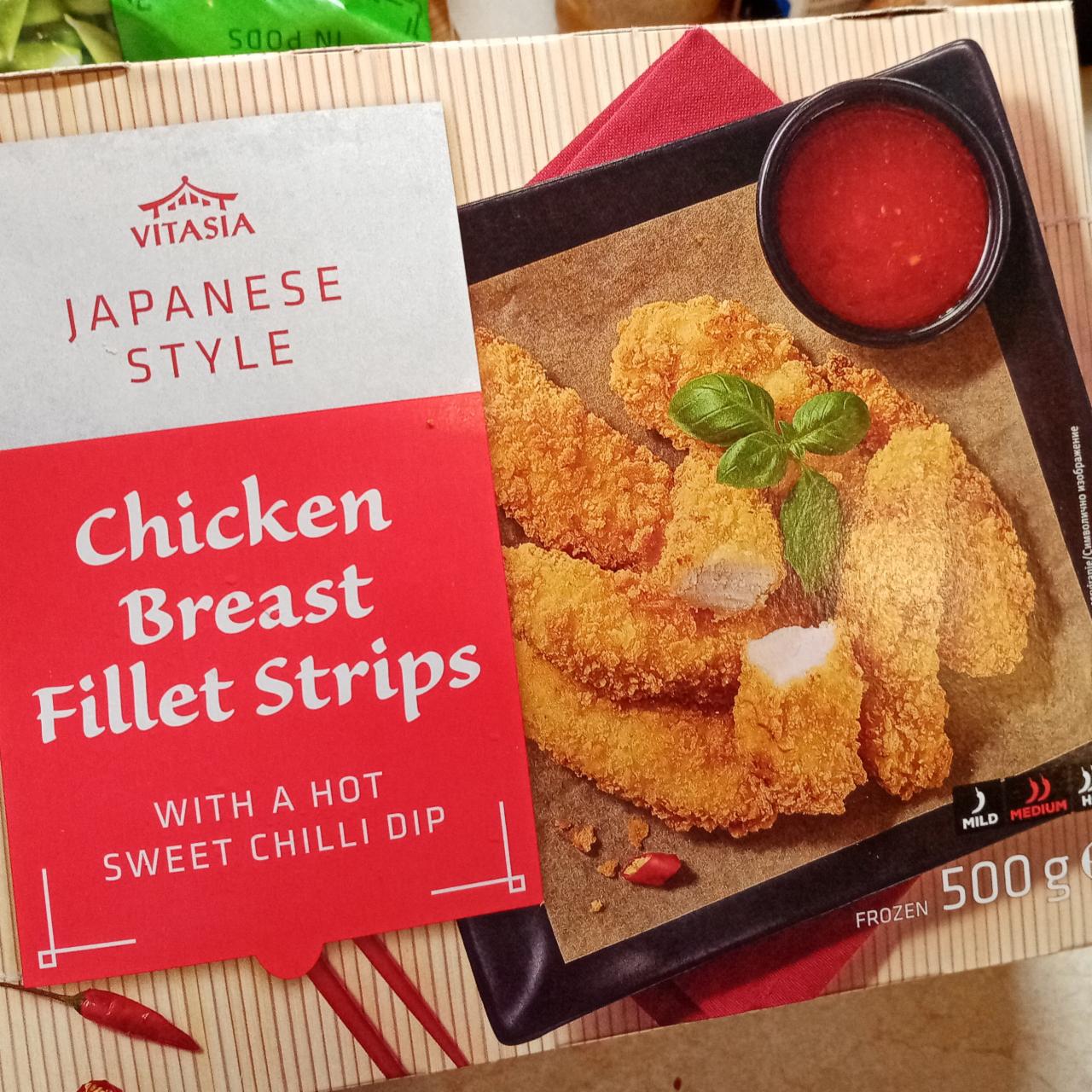 Fotografie - Chicken breast filet strips Vitasia Japanese style
