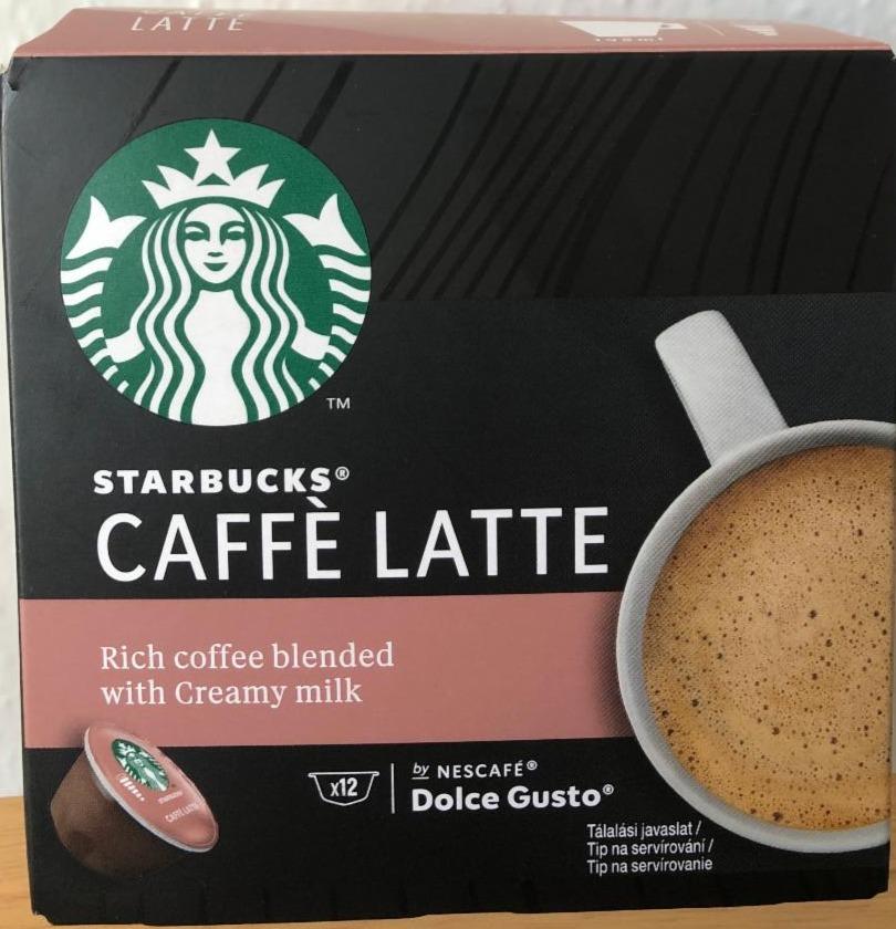 Fotografie - Starbucks Caffè Latte Nescafé Dolce Gusto