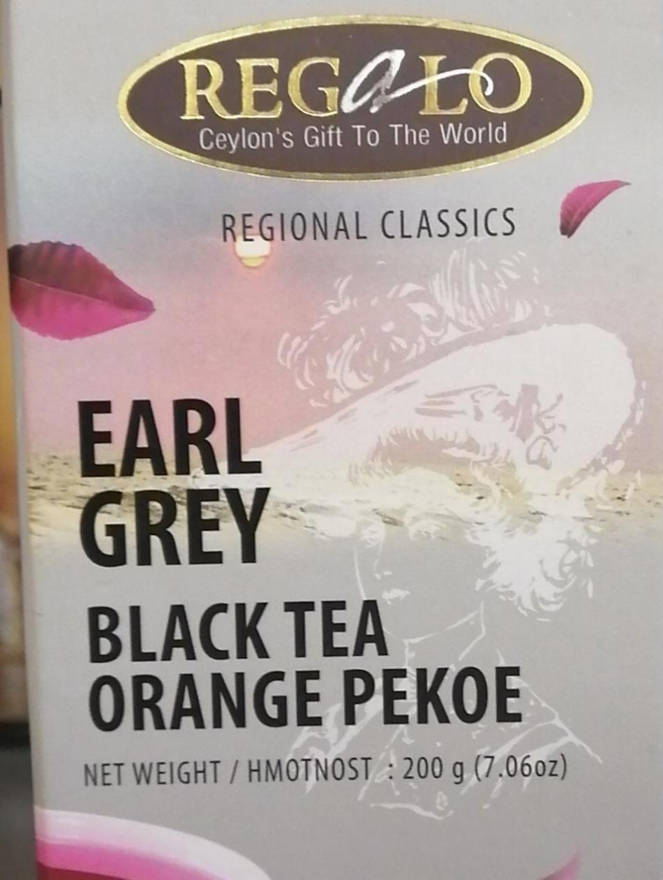 Fotografie - Earl grey Black Tea orange pekoe Regalo