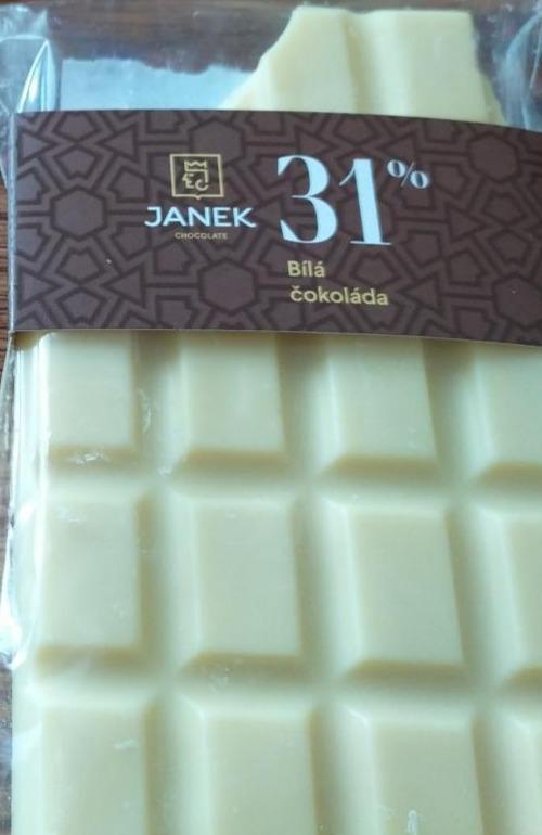 Fotografie - Bílá čokoláda 31% Janek