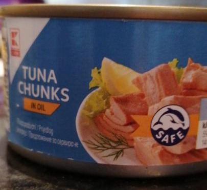 Fotografie - Tuna chunks in oil (tuňákové kousty v oleji) K-Classic