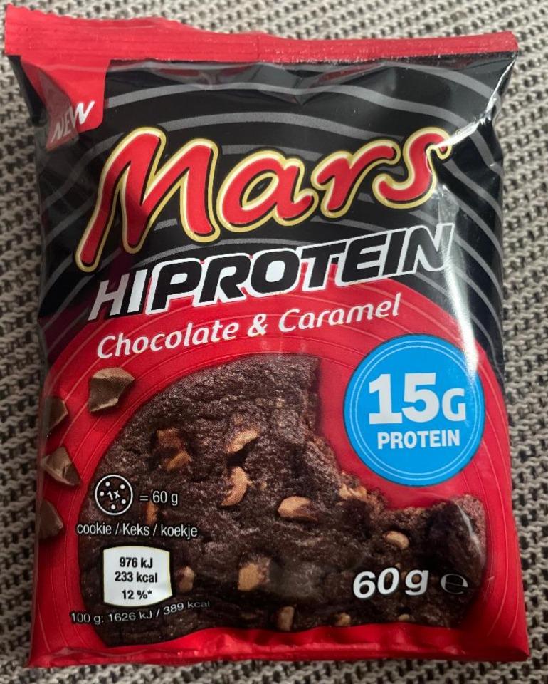 Fotografie - Hi-Protein Cookie Chocolate & Caramel Mars