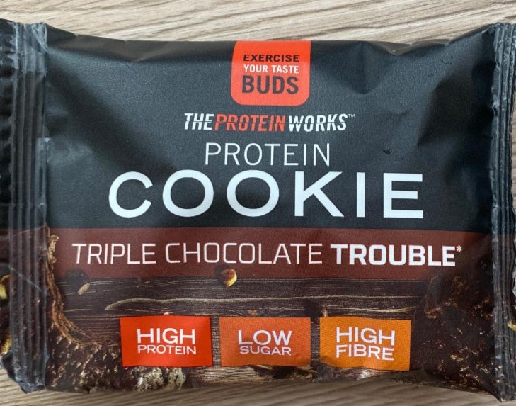 Fotografie - Protein cookie Triple Chocolate Trouble