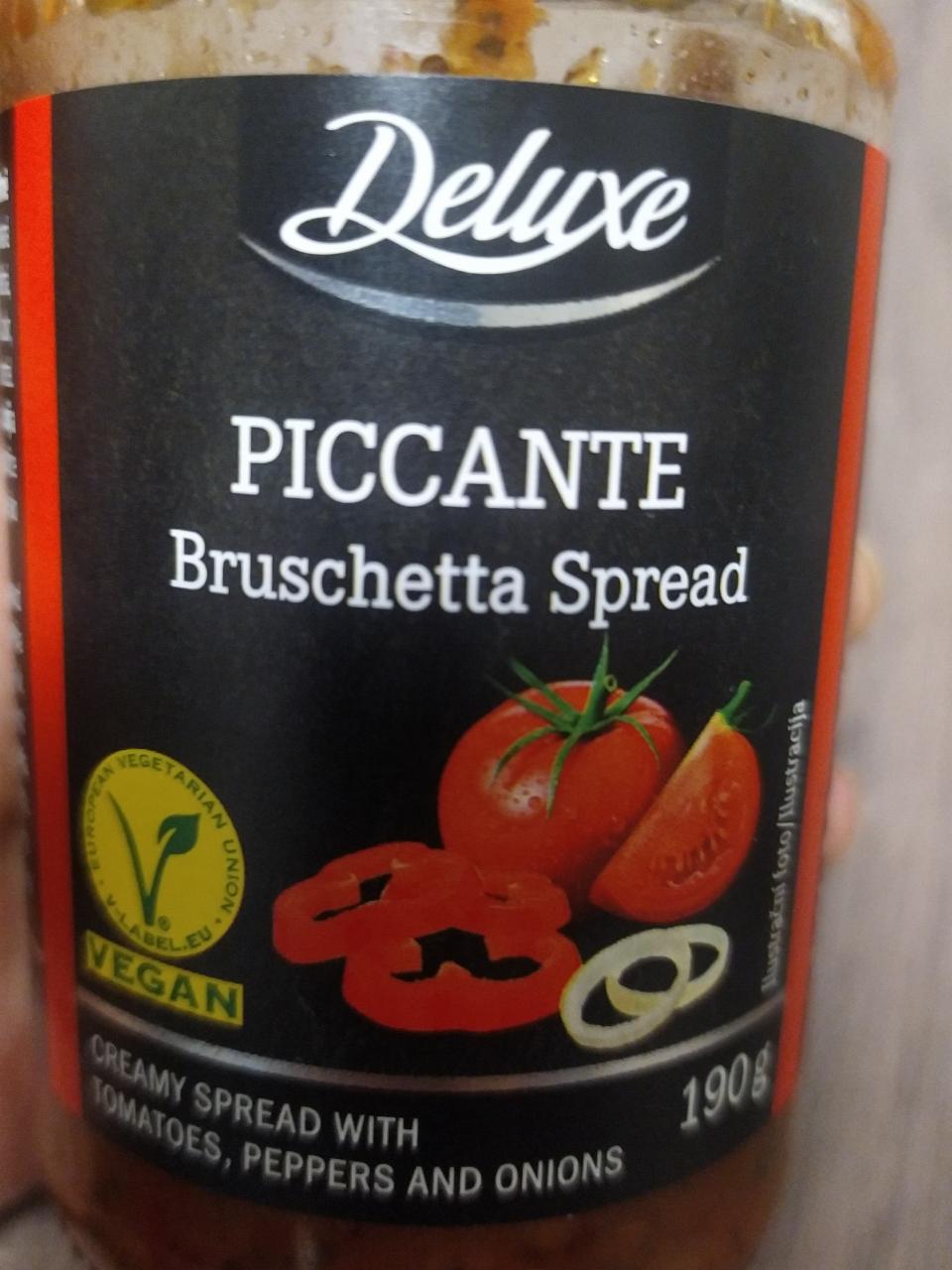 Fotografie - piccante bruschetta spread vegan Deluxe