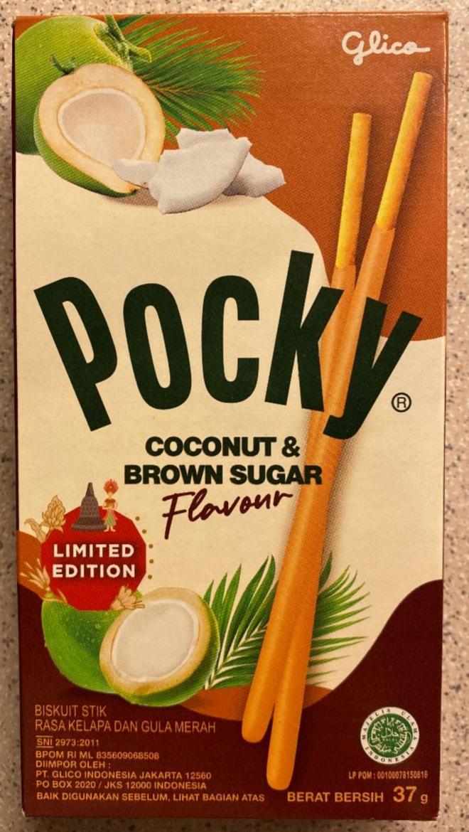 Fotografie - Pocky Coconut & Brown Sugar Glico