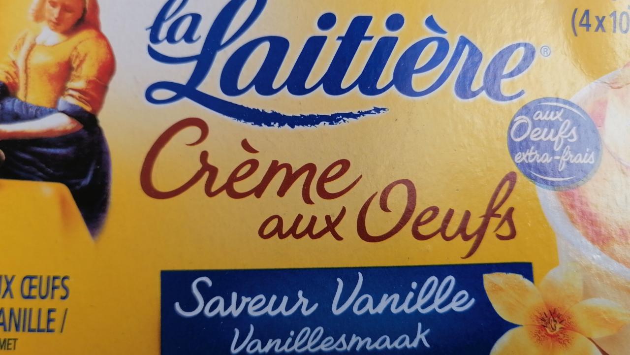 Fotografie - La Laitière Crème Aux Oeufs Vanille Nestlé