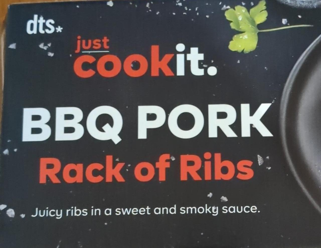 Fotografie - BBQ Pork Rack of Ribs Just cookit.