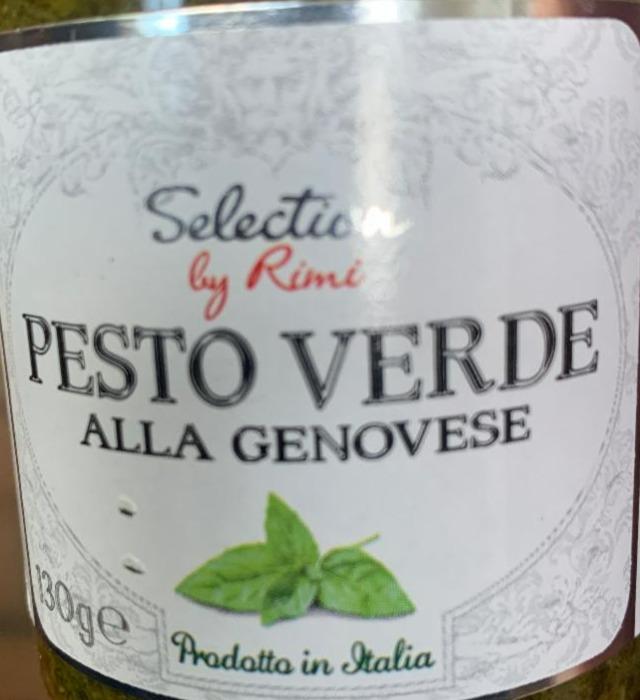 Fotografie - Pesto verde alla genovese Selection by Rimi