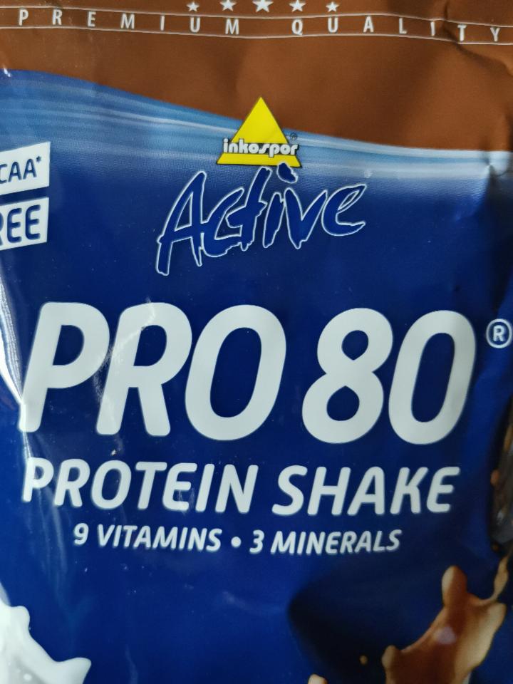 Fotografie - Pro 80 Protein Shake Choco-Brazil