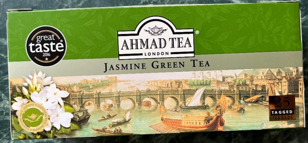 Fotografie - Jasmine Green Tea Ahmad Tea London