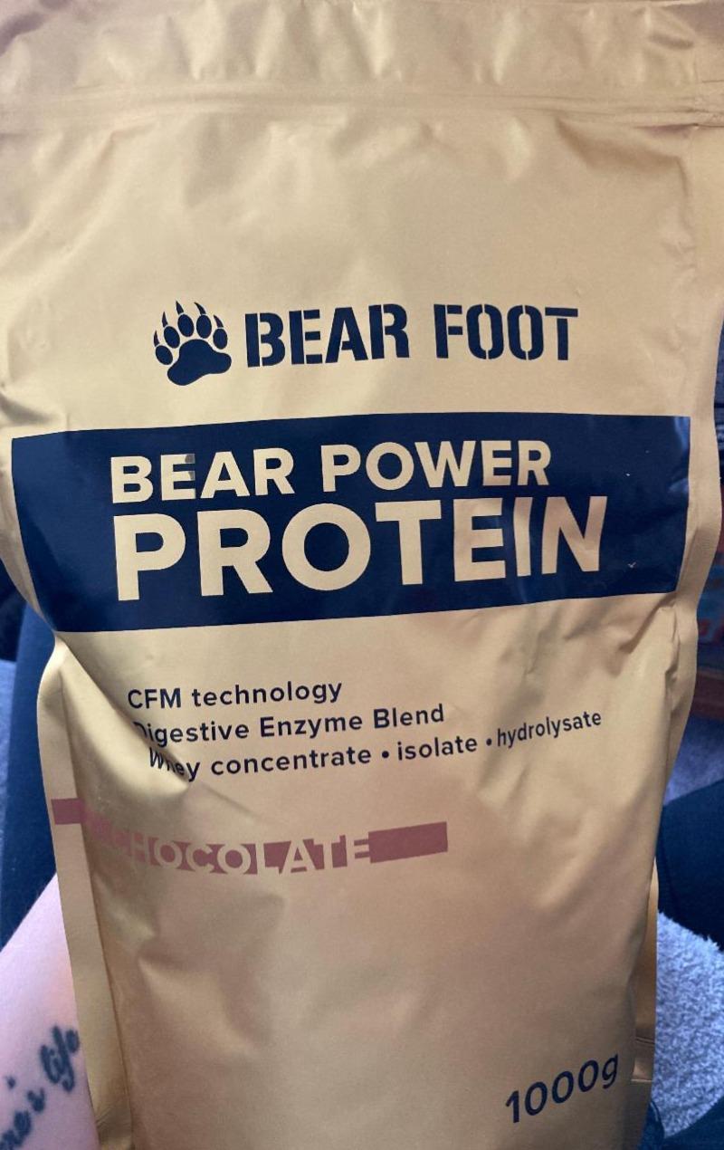 Fotografie - Bear Power Protein čokoláda Bear Foot