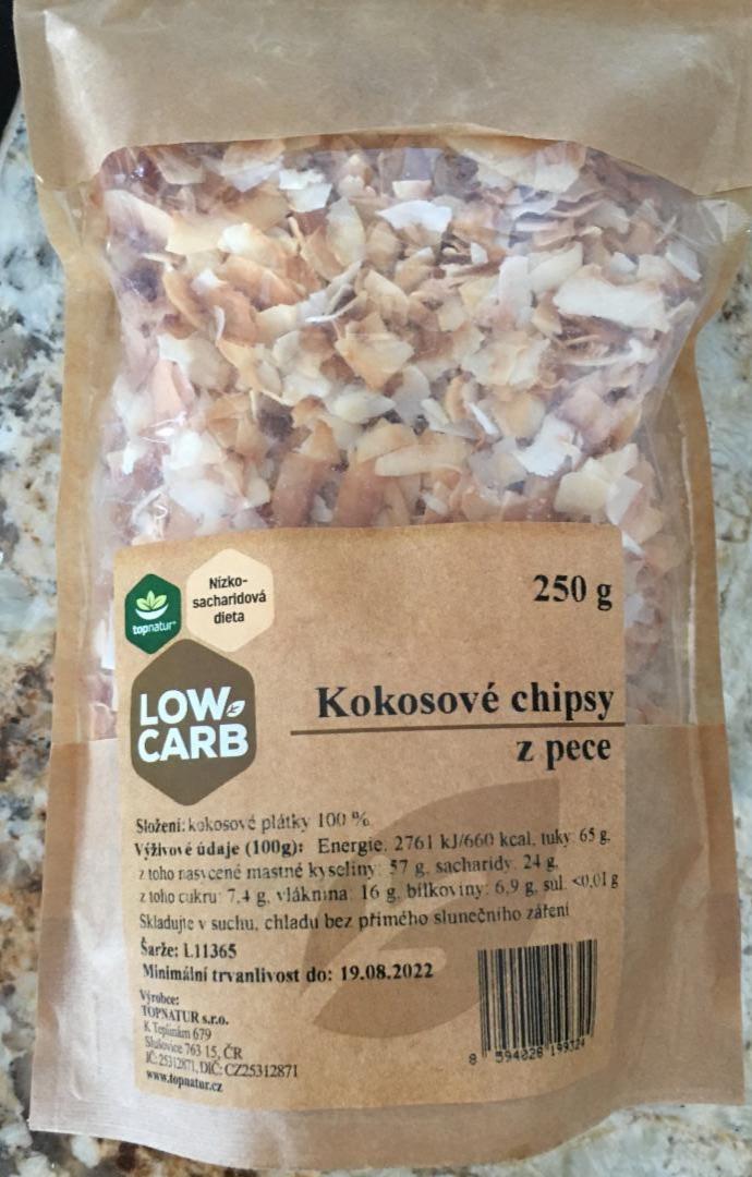 Fotografie - Low carb kokosové chipsy z pece Topnatur