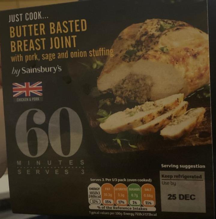 Fotografie - Just Cook Butter Basted Breast Joint by Sainsbury's