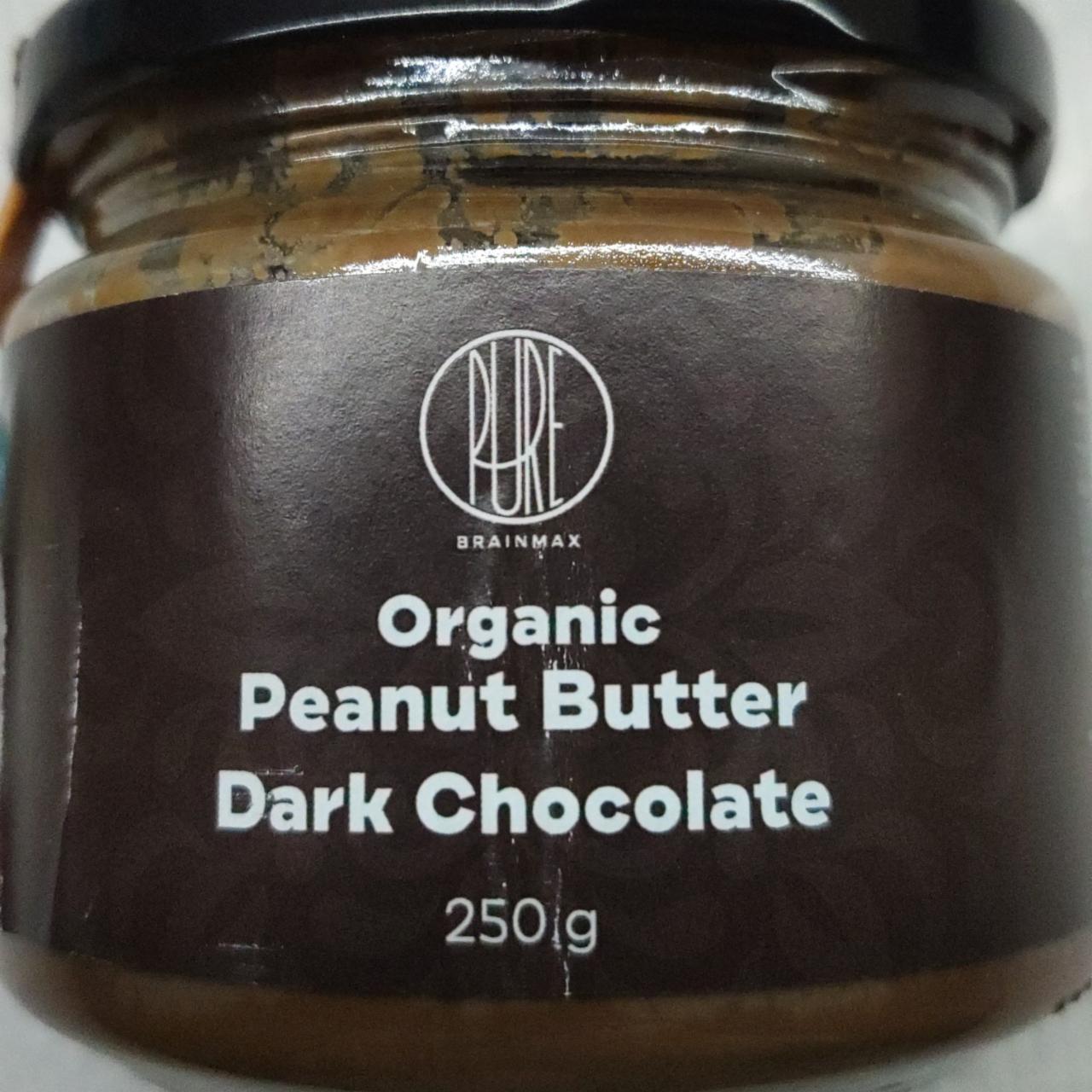 Fotografie - Pure Organic Peanut Butter Dark Chocolate BrainMax