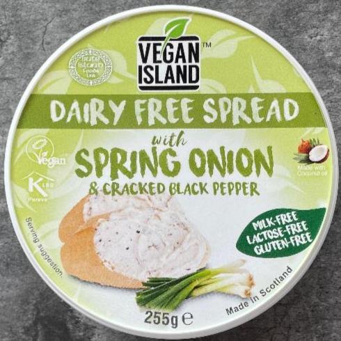 Fotografie - Dairy free Spread with Spring Onion & Cracked Black Pepper Vegan Island