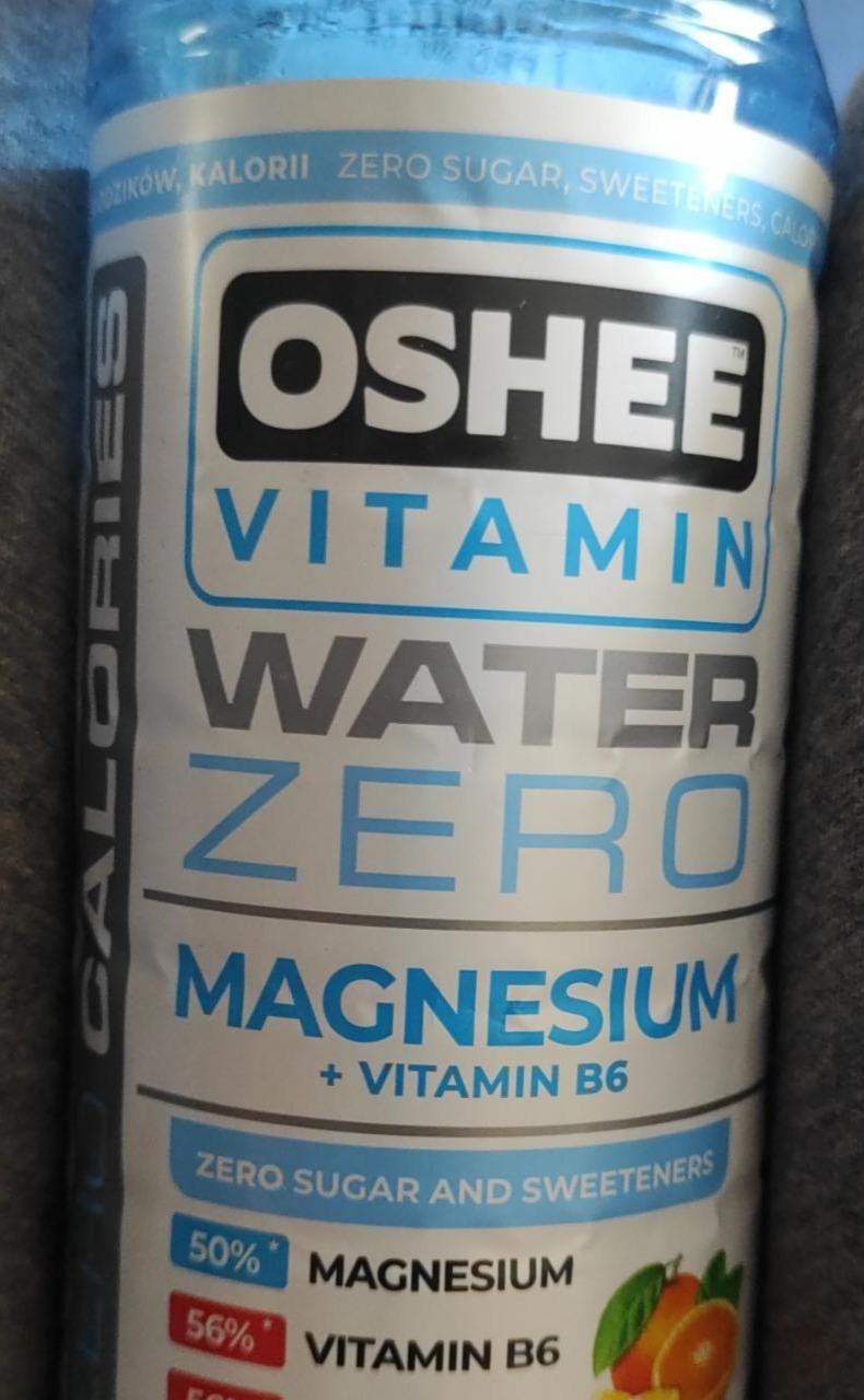 Fotografie - Vitamin Water Zero Magnesium + B6 Lemon-Orange flavour Oshee