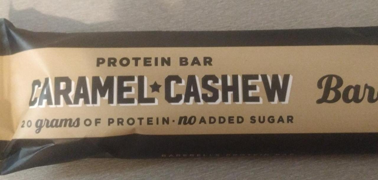 Fotografie - Protein Bar Caramel & Cashew Barebells