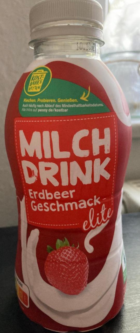 Fotografie - Milch Drink Erdbeer Geschmack Elite