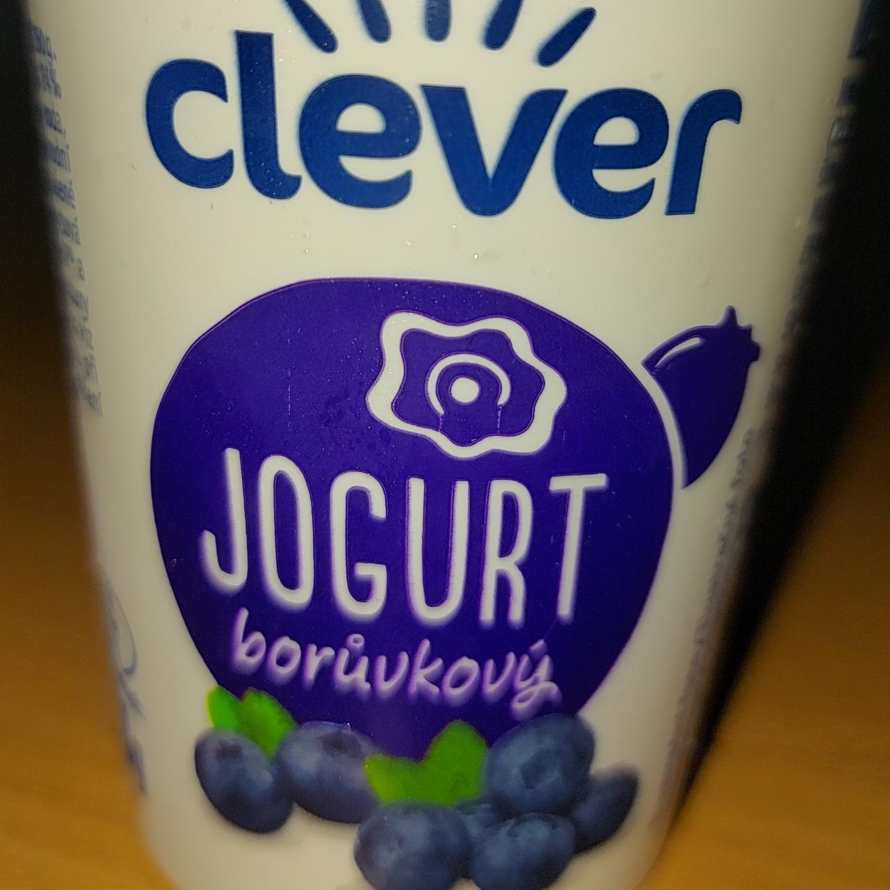 Fotografie - jogurt borůvkový Clever