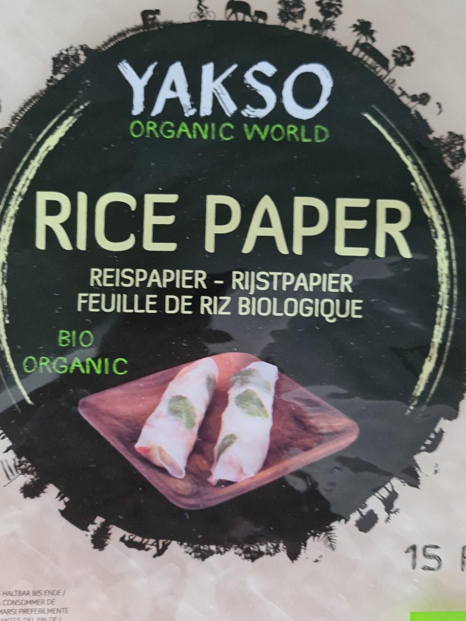 Fotografie - Rice paper Yakso