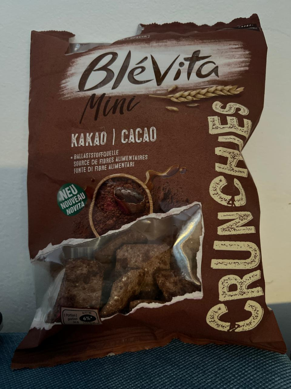 Fotografie - mini crunchies cacao Blévita