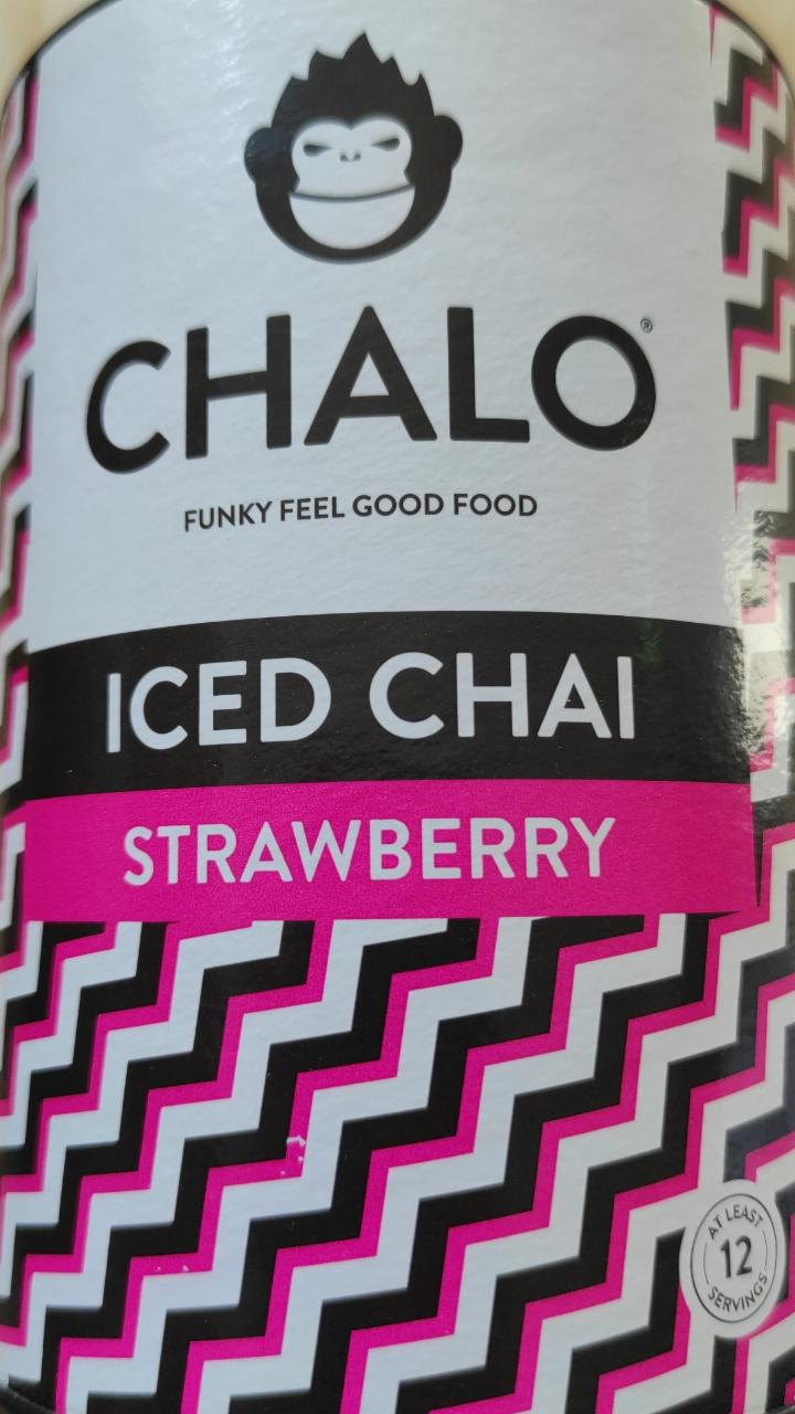 Fotografie - Iced Chai Strawberry Premix Powder Chalo