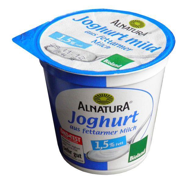 Fotografie - Joghurt natur 1,5 % Fett Alnatura