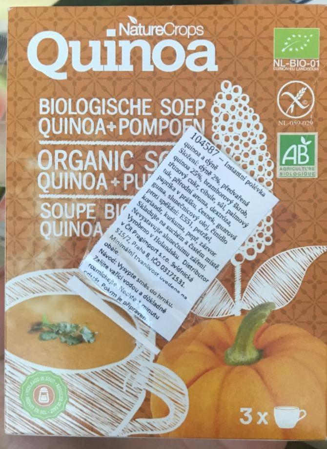 Fotografie - Quinoa + Pumpkin Instant Soup Organic NatureCrops