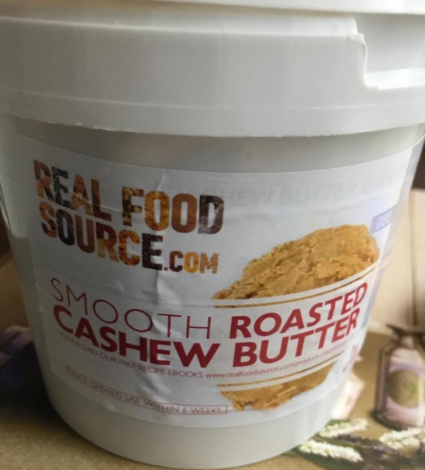 Fotografie - Roasted Cashew Butter RealFoodSource.com