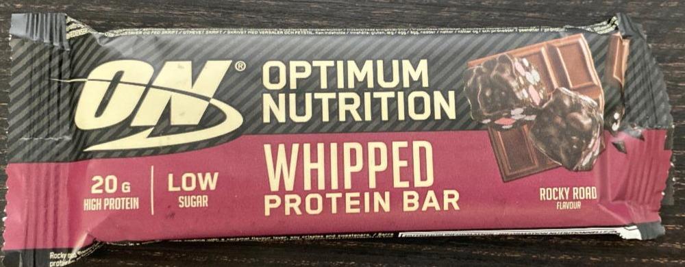 Fotografie - Whipped Protein Bar Rocky Road Optimum Nutrition