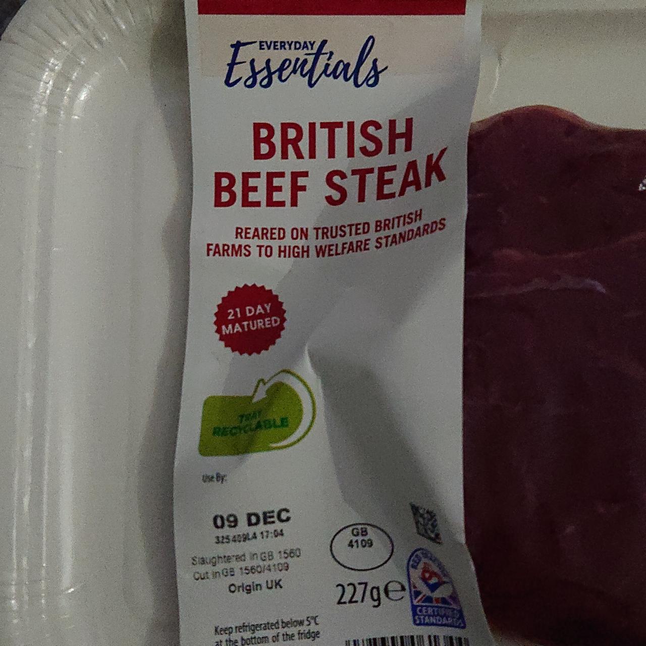 Fotografie - 21 Day Matured British Beef Steak